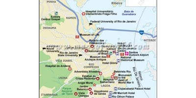 ரியோ டி ஜெனிரோ கடை வரைபடம்
